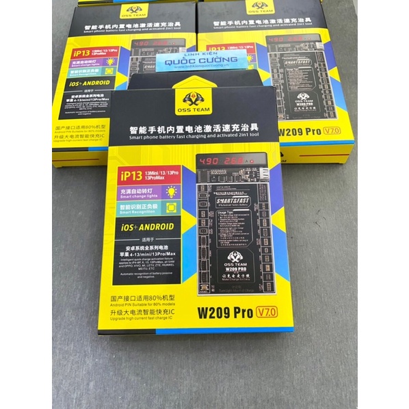 Kích pin W209 Pro V7.0  4G-13PM + Full Androi