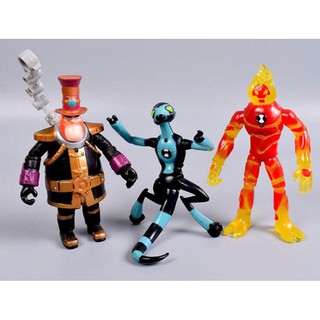 Mô Hình 09 Nhân Vật Siêu Biến Ben 10