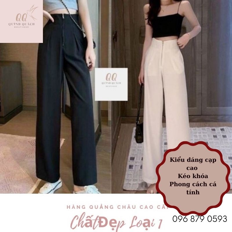 Quần Ống Rộng Nữ [Giảm 50% Nhập Mã ICLN 9037], Quần ống suông Khoe Chân Cực Đỉnh Hàng Quảng Châu Cao Cấp Loạ | BigBuy360 - bigbuy360.vn
