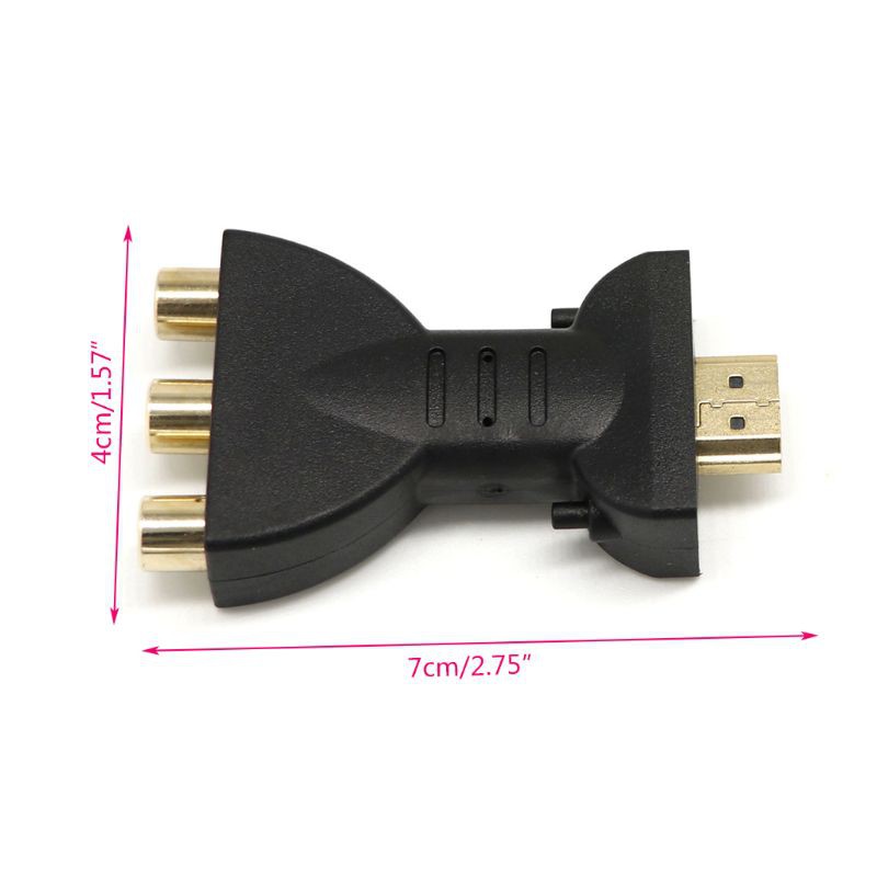 Bộ Chuyển Đổi Hdmi Sang 3 Cổng Rca Av Cho Tv