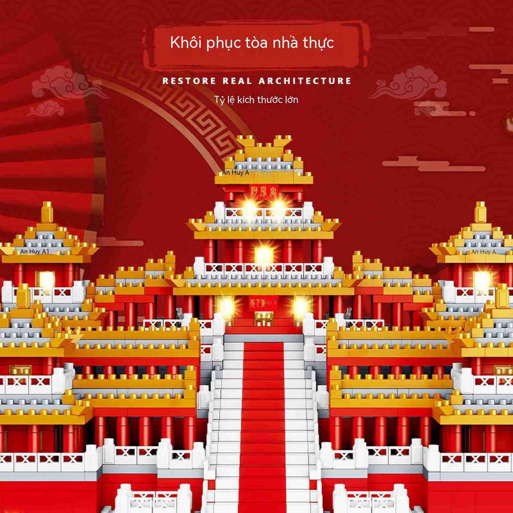 Câu đố người khổng lồ Lego tương thích ngành kiến ​​​​trúc Chàng trai con gái Đồ chơi