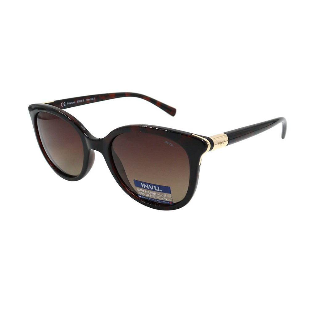 (Hàng chính hãng) Kính mát nam nữ Invu B2938 B màu sắc thời trang, thiết kế dễ đeo bảo vệ mắt