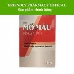 VIÊN MỠ MÁU KINGPHAR – HỖ TRỢ GIẢM CHOLESTEROL, NGĂN NGỪA XƠ VỮA ĐỘNG MẠCH (HỘP 40 VIÊN)