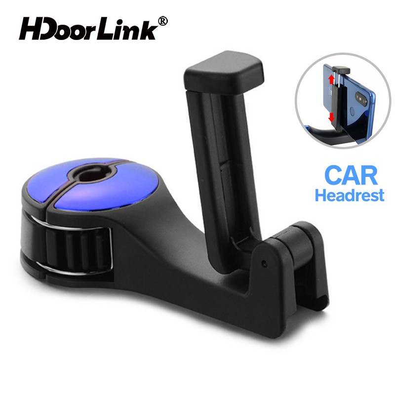 Giá Đỡ Điện Thoại Hdoorlink Gắn Sau Ghế Xe Hơi 2 Trong 1 Đa Năng