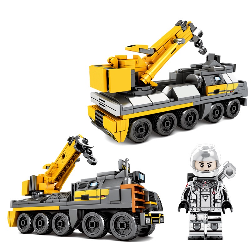 Bộ Đồ Chơi Lắp Ráp Xe Quân Đội 996 Mảnh Cho Bé