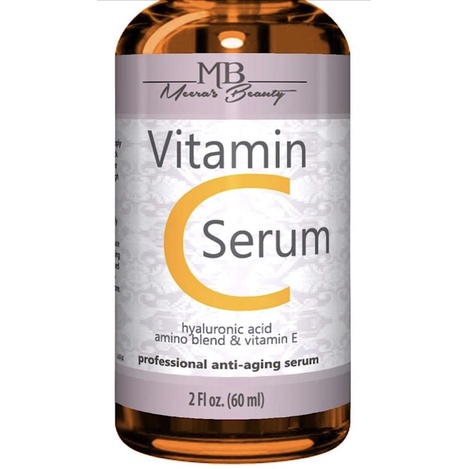 Serum Vitamin C tự nhiên cao cấp Meera's Beauty 60ml USA