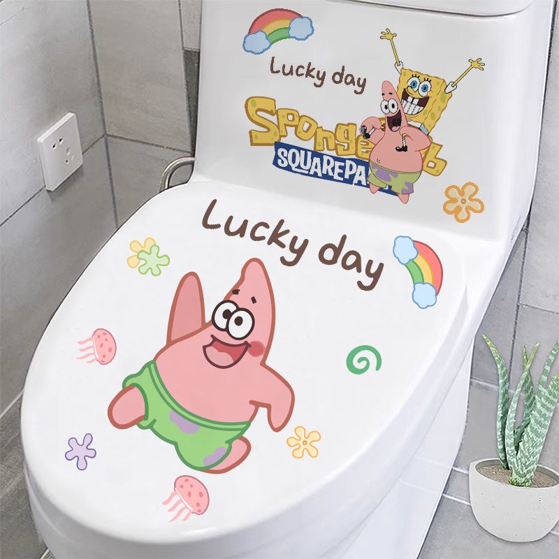 Miếng Dán Hoạt Hình Chống Nước Chống Ẩm Trang Trí Nhà Tắm