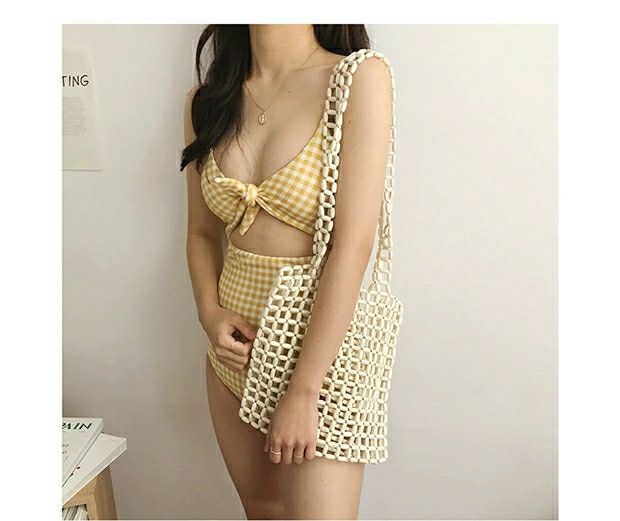 Đồ Bơi Một Mảnh Họa Tiết Ca Rô Quyến Rũ Dành Cho Nữ | BigBuy360 - bigbuy360.vn