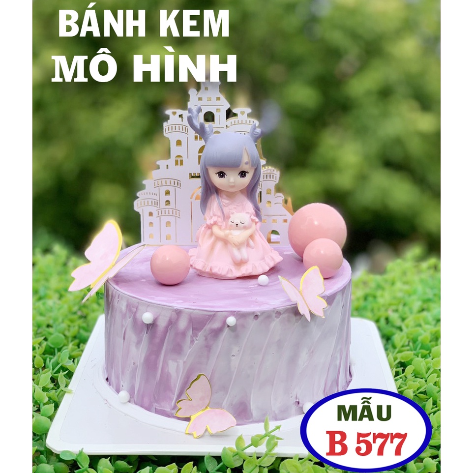 bánh kem chụp hình, bánh sinh nhật đẹp, bánh mẫu trưng bày, trang trí sinh nhật
