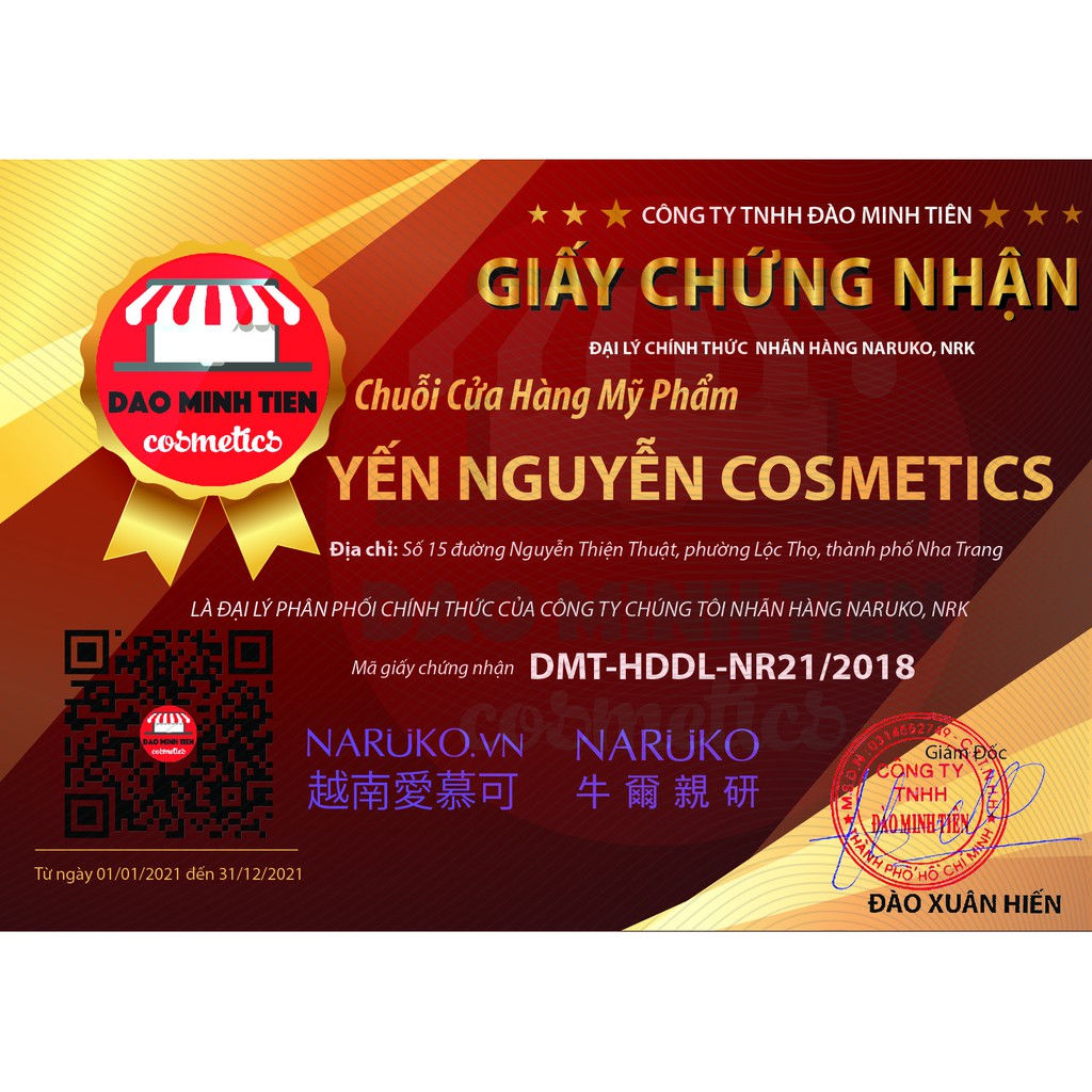 Sữa Rửa Mặt Naruko Foaming Wash