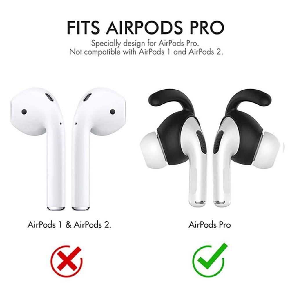 BTLIMER Set 3 Cặp Nút Tai Nghe Bằng Silicon Chống Bụi Thoải Mái Thay Thế Cho Airpods Pro 3