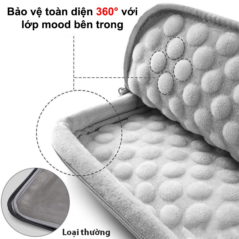 Túi chống sốc chính hãng TOMTOC  360° Protective - A13-E01 cho Macbook Pro 16 inch New