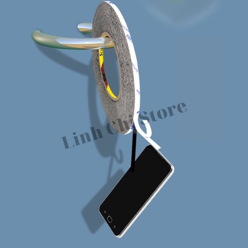 Băng dính 2 mặt 3M đen 3mm/5mm