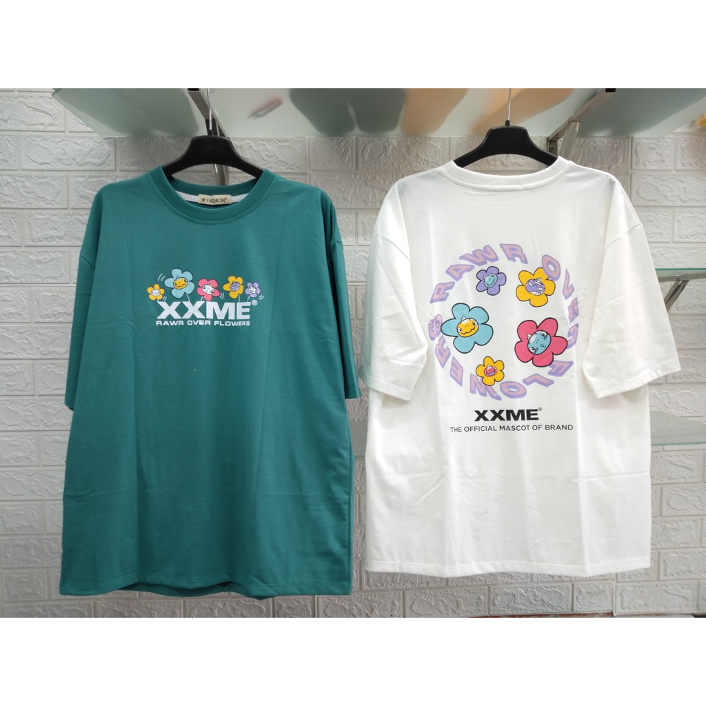 Áo thun tay lỡ dáng Unisex form rộng chất cotton co giãn 4 chiều phong cách Ulzzang | BigBuy360 - bigbuy360.vn