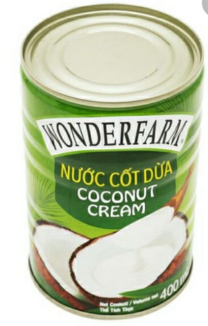 NƯỚC CỐT DỪA WONDERFARM { 400 ML} | BigBuy360 - bigbuy360.vn