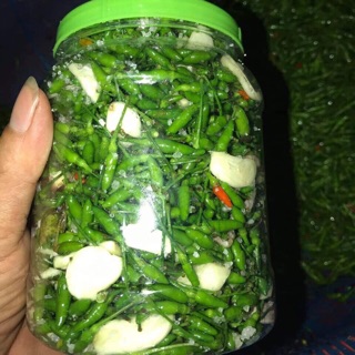 Ớt gió Đồng Văn Hà Giang muối hộp 500g