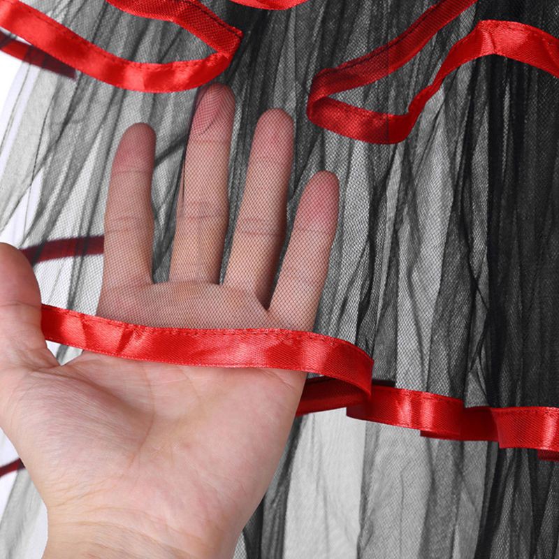 Váy xòe múa ba lê màu tương phản cho nữ