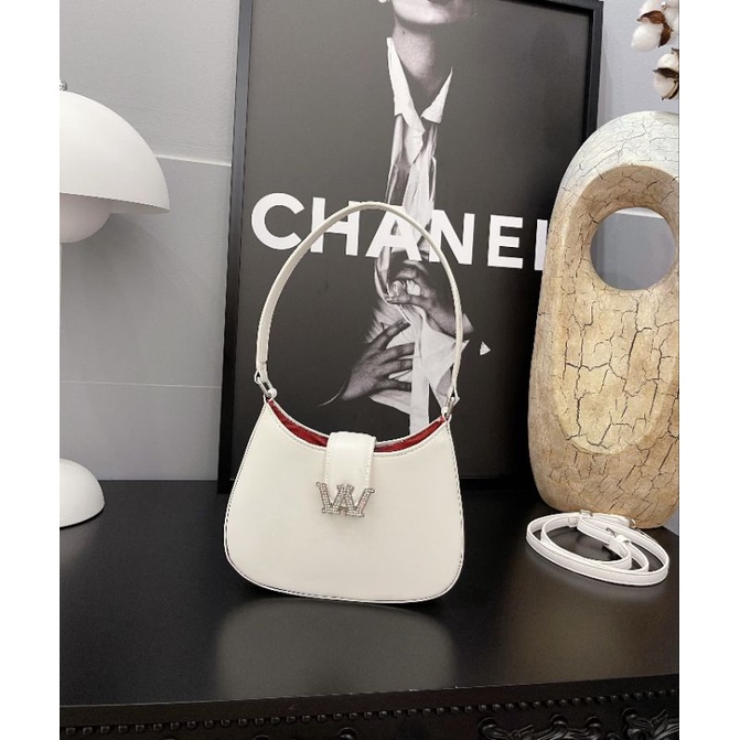 túi kẹp nách #wang dáng bầu khóa w có hộp