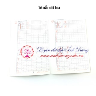 Vở mẫu chữ hoa