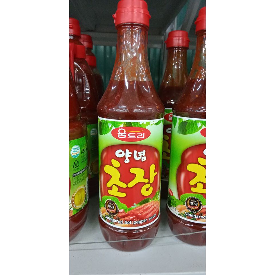 TƯƠNG ỚT CHẤM ĂN GỎI SỐNG HÀN QUỐC CHOJANG 1KG - 초장