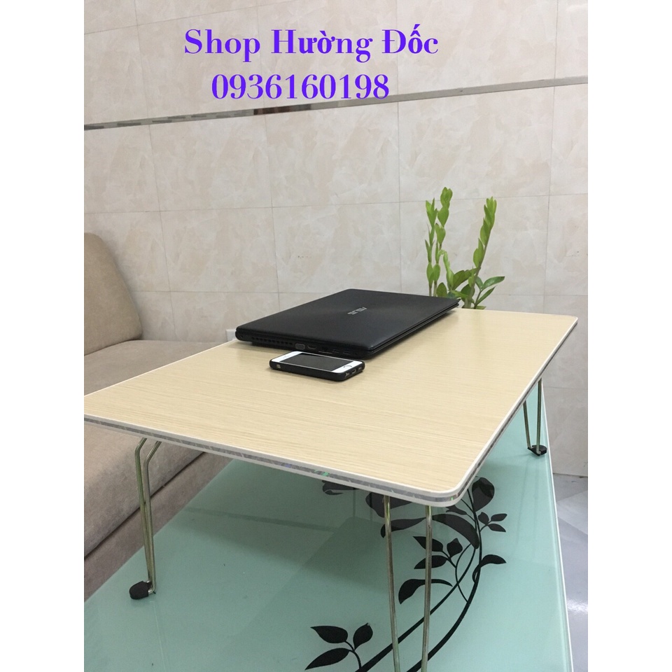 BÀN HỌC CHÂN GẤP TIỆN DỤNG KÍCH THƯỚC RỘNG 5070 -30cm