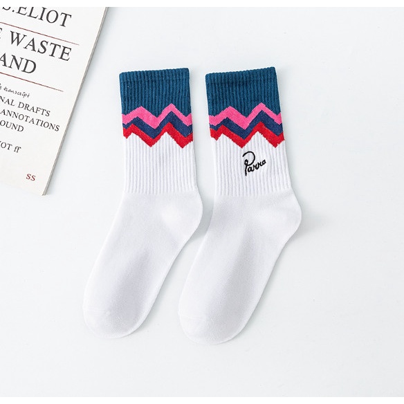 Vớ Tất thể thao cao cổ chữ Parra phong cách thể thao, trẻ trung và năng động.