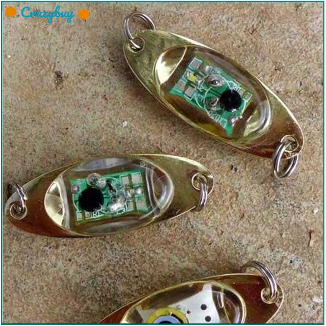 Cr Đèn LED Bắt Cá Hình Con Mực Độc Đáo Tiện Dụng