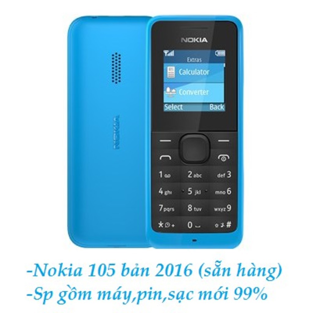 Điện thoại nokia 105 chính hãng - siêu bền giá rẻ - bảo hành 12 tháng | BigBuy360 - bigbuy360.vn