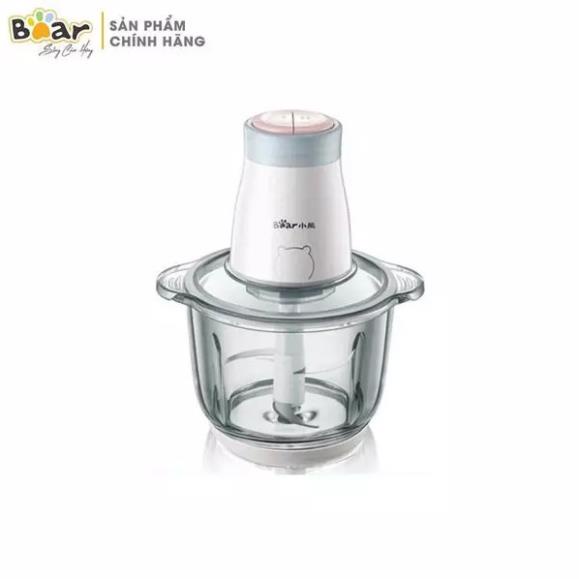 Máy xay thịt 4 lưỡi kép đa năng 2L Bear QSJ-B02Q1 dung tích 2L xay thịt, rau và củ quả tiện lợi Tuli Store