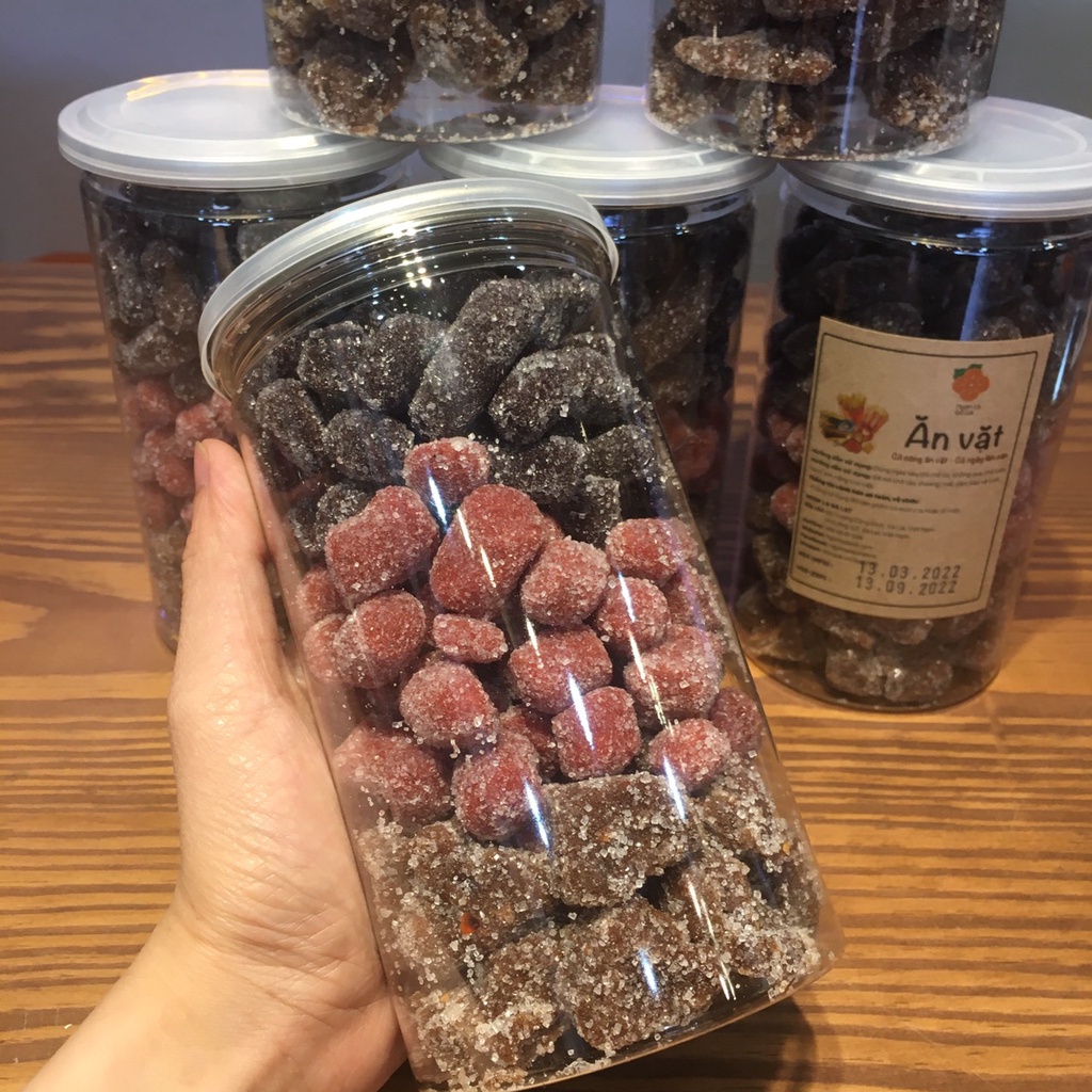 Mix 3 loại kẹo dâu tây, dâu tằm, me cay, chua ngọt cay, Đặc Sản Ngon Lạ Đà Lạt
