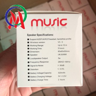 Loa bluetooth mini led đổi màu theo nhạc không dây nhỏ gọn pin lâu