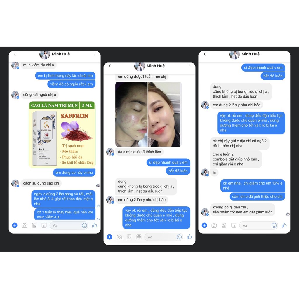 [Trị Mụn] Cao Lá Nam Chính Hãng Mix Saffron | BigBuy360 - bigbuy360.vn