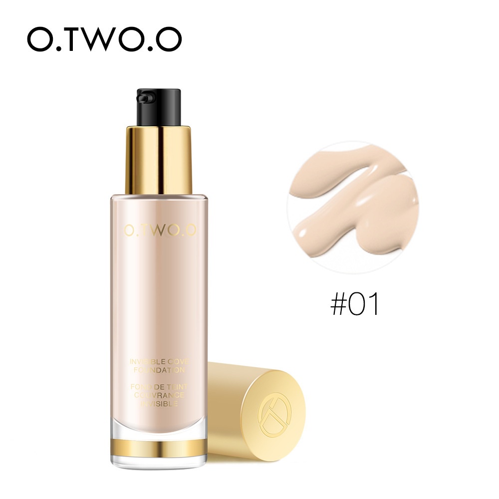 Kem nền dạng lỏng O.TWO.O kiềm dầu tự nhiên 30ml mã 9983