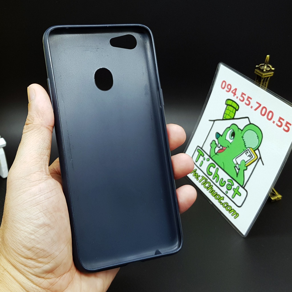 [Ảnh Thật] Ốp Lưng OPPO F5 Dẻo Vân Vải Cross TPU Chống sốc