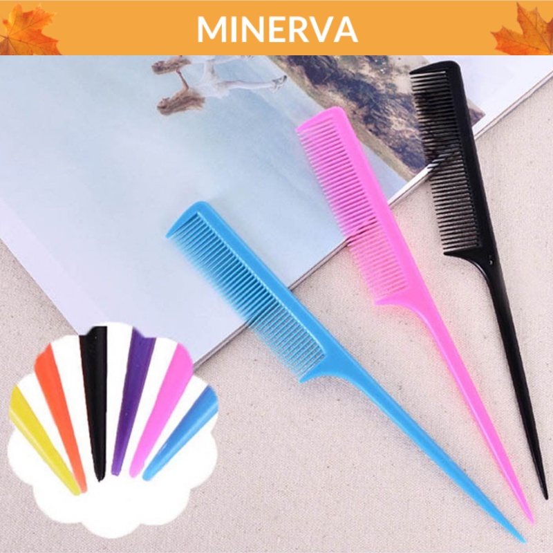 [GIA DỤNG] Lược nhựa rẽ ngôi đầu nhọn dụng cụ làm tóc