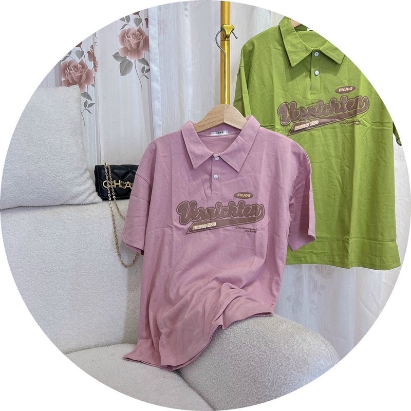 Áo thun polo cotton khô 3158 xịn xò