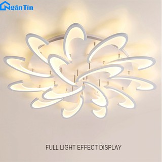 Đèn ốp trần Mica hiện đại 12 cánh MO903A
