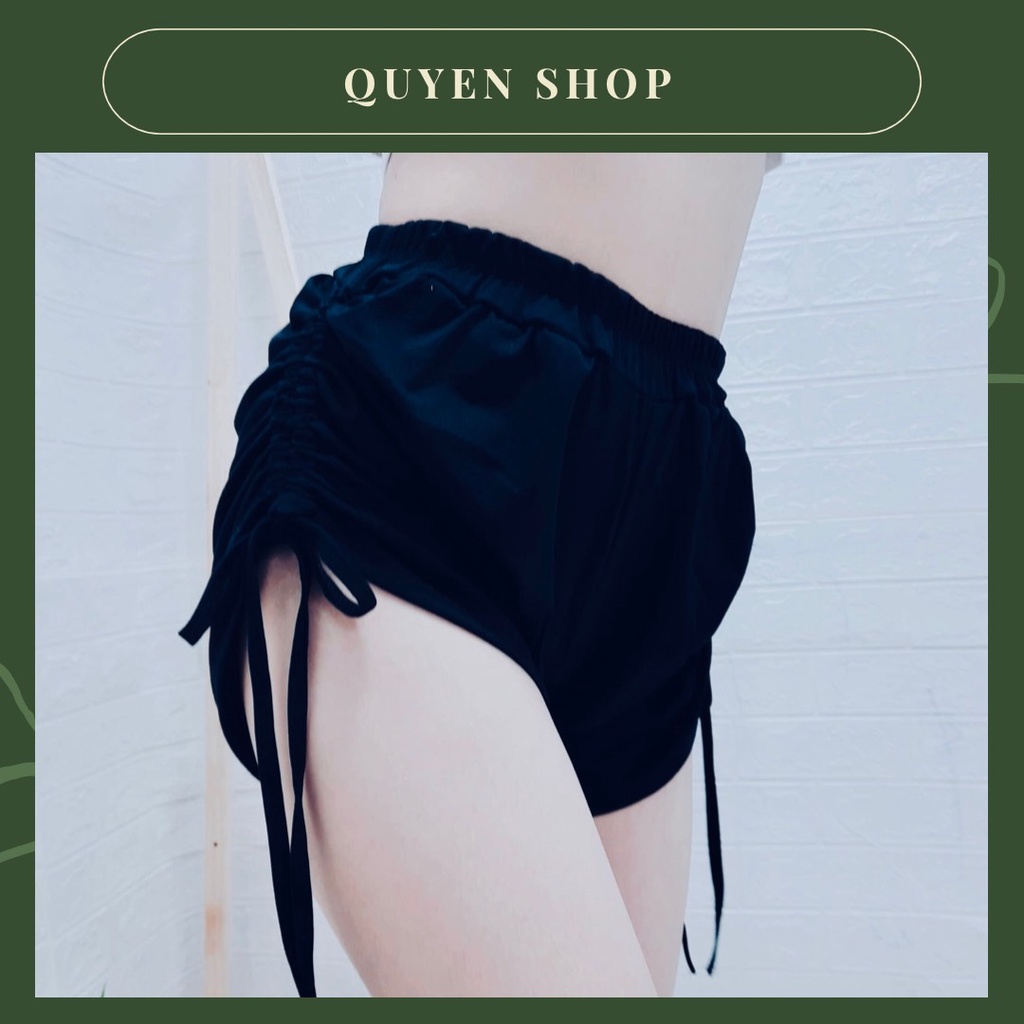 Quần Đùi Nữ Rút Dây Thun Cotton Đẹp [Video+ Ảnh Thật]