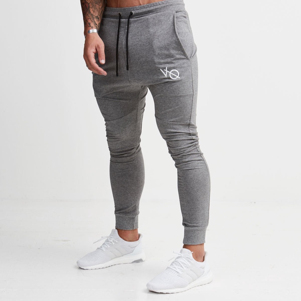 Quần Jogger Nam Tập Gym VQ Chất Nỉ Thun Cotton Cao Cấp Co Dãn 4 Chiều