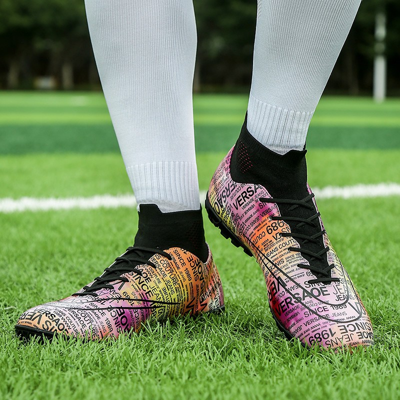 Giày đá bóng futsal TF mới 2021 size 35-47 cao cấp
