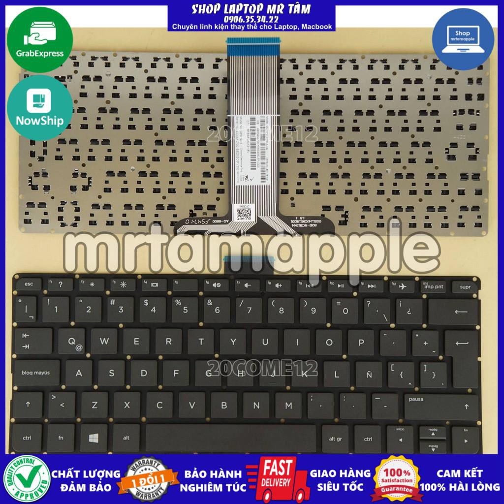 (KEYBOARD) BÀN PHÍM LAPTOP HP 11-K000 dùng cho Pavilion 11 x360, 11-k000, 11-U000