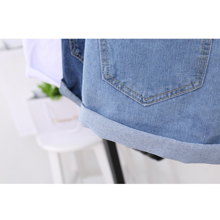 Quần Đùi Bò Dáng Chữ A N11 Phong Cách Hàn Quốc