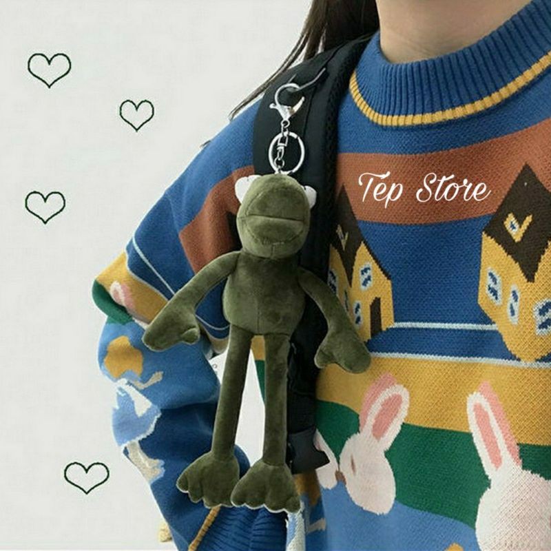 Ếch xanh KERMIT kèm móc khóa kim loại