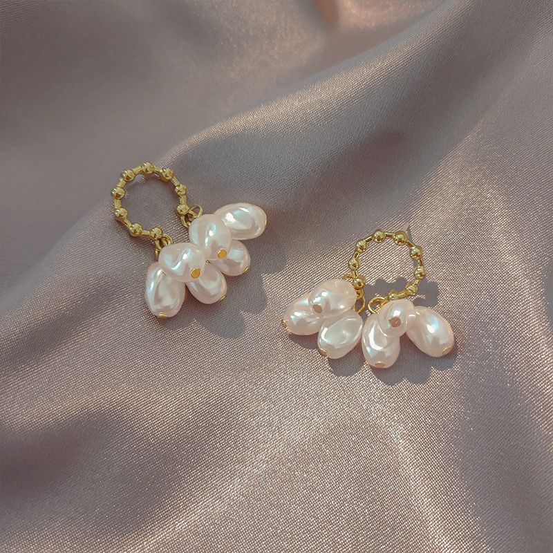 MOCHASHUKính Chắn Gió SouthoreanewstylePearlrings