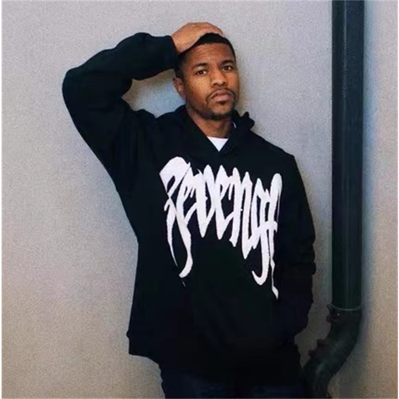 Hàng Bán Chạy Áo Hoodie Cotton Thêu Chữ Revenge Plus Size Unisex