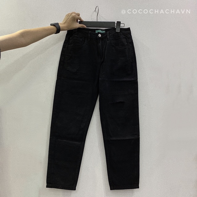 #SS1 quần Black Slim Baggy Jeans by #COCOCHACHAVN