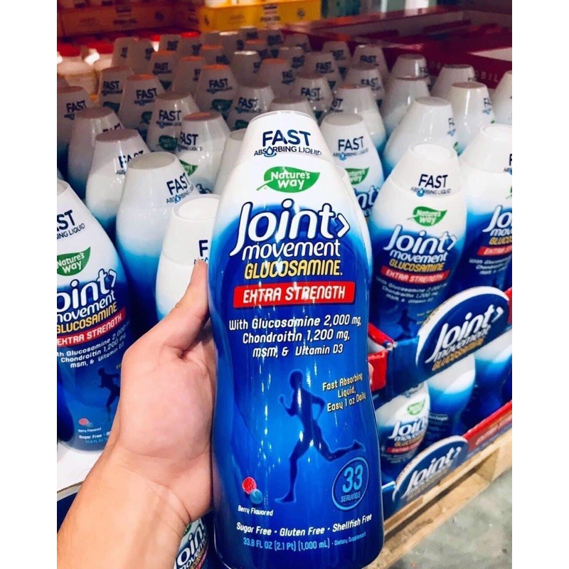 Glucosamine dạng nước 1000ml của Mỹ thương hiệu joint Movement (2024