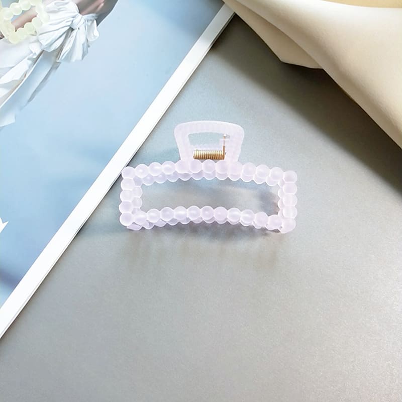 Kẹp tóc trong suốt phong cách Hàn Quốc thời trang cho nữ