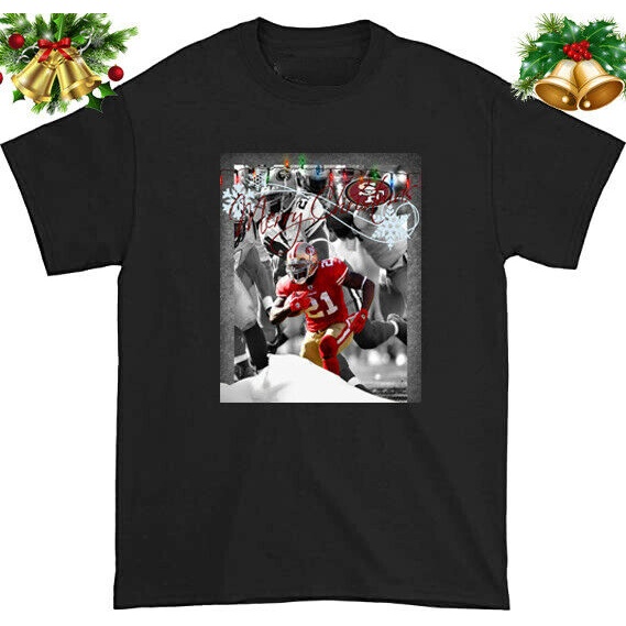 2022 Mới Nhất Hợp Thời Trang Cotton Cool Tee San Francisco 49Ers Áo Giáng Sinh