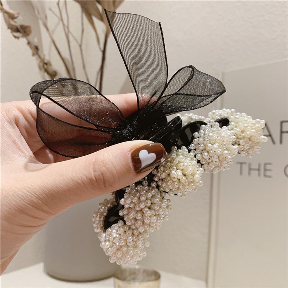 Kẹp Càng Cua Bằng Nhựa Phong Cách Vintage Hàn Quốc WMES15H Dành Cho Nữ